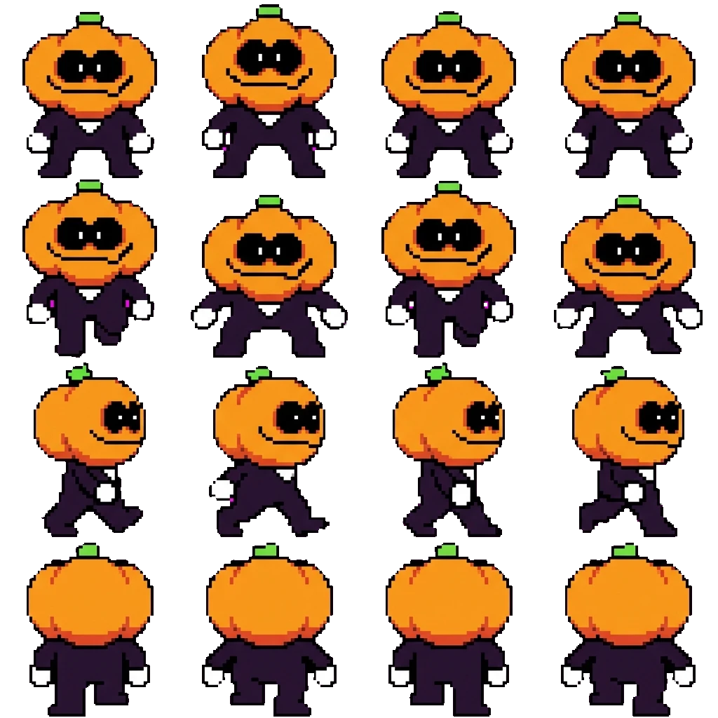 Pump movement sprite