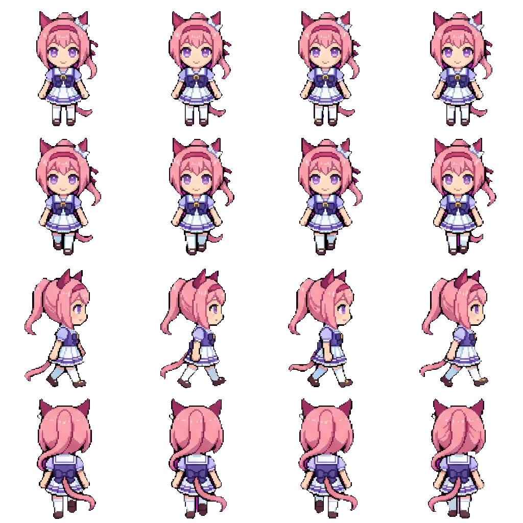 Haru Urara movement sprite