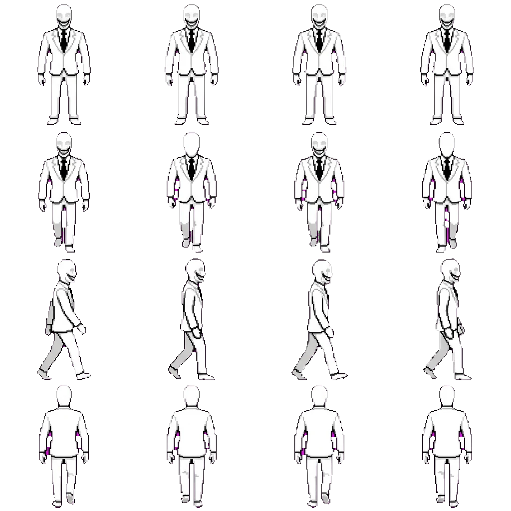 Bon(spirit Form movement sprite