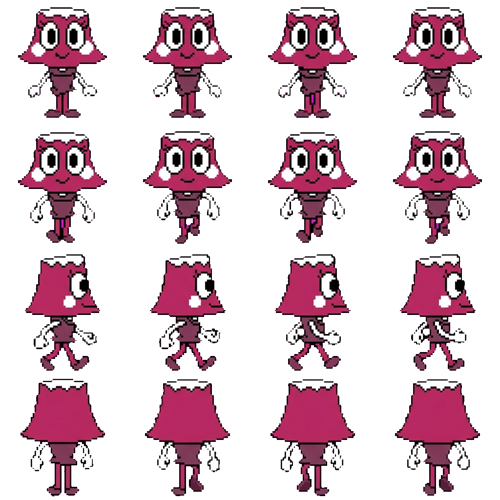 Brightney movement sprite