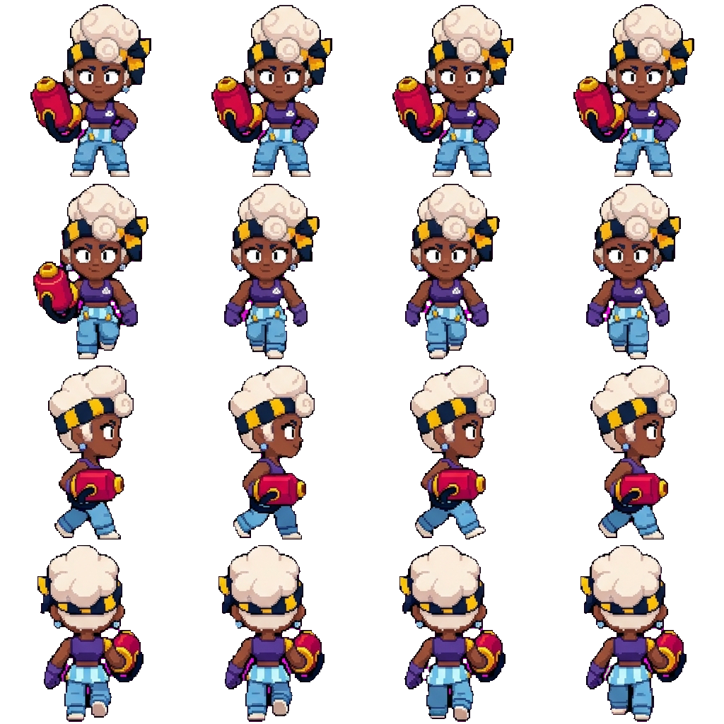 Maisie movement sprite
