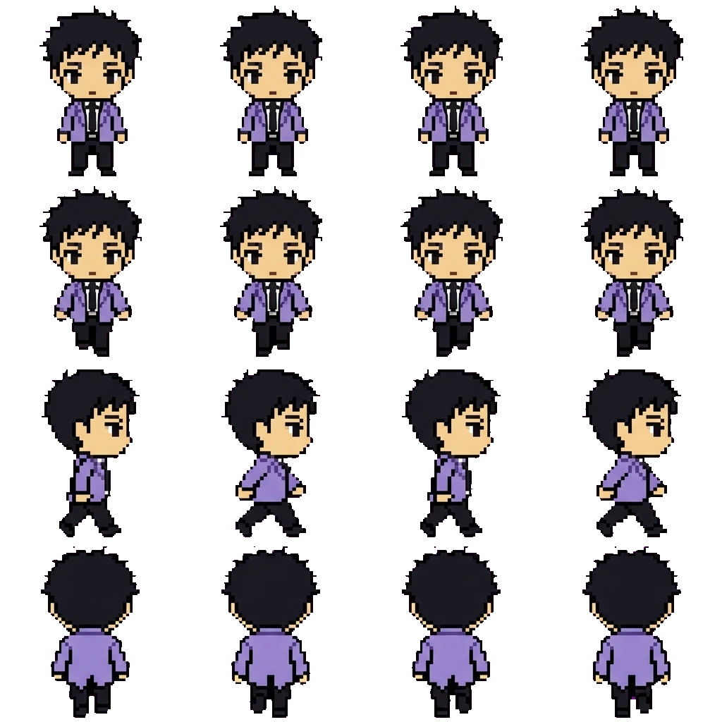 Mori Senpai movement sprite