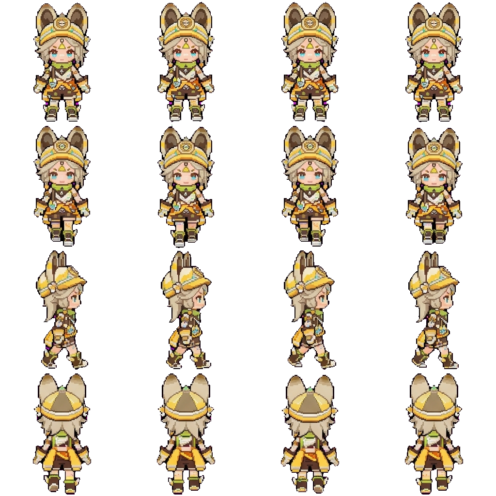 Kachina movement sprite