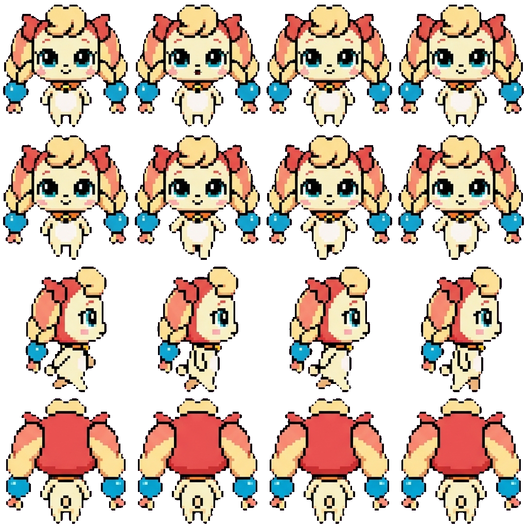Memoping movement sprite