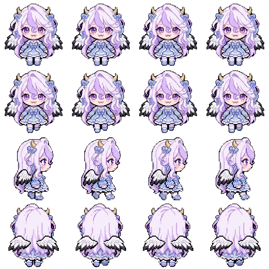 Kiyomi movement sprite