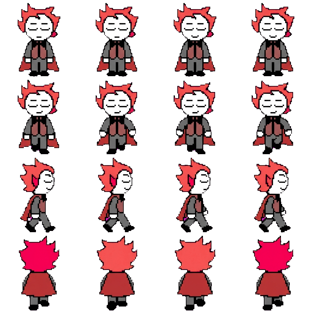 Caine movement sprite