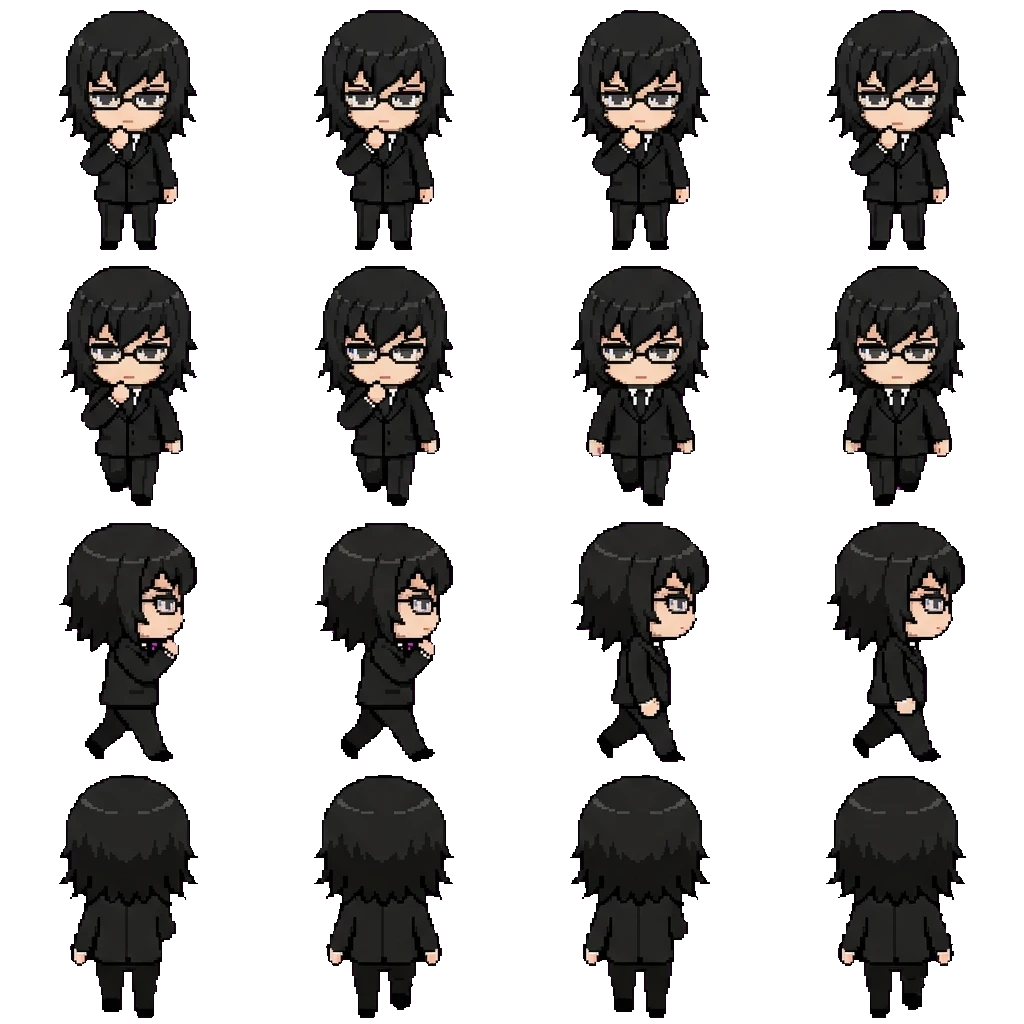 Mikami movement sprite