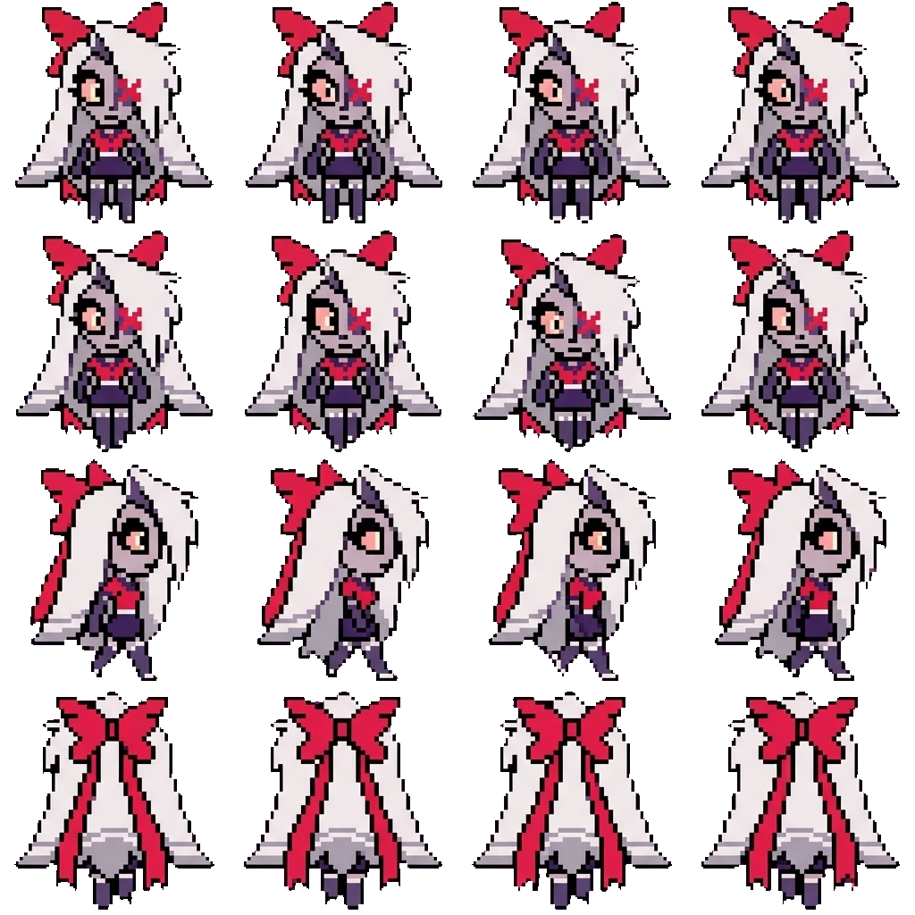 Vaggie movement sprite