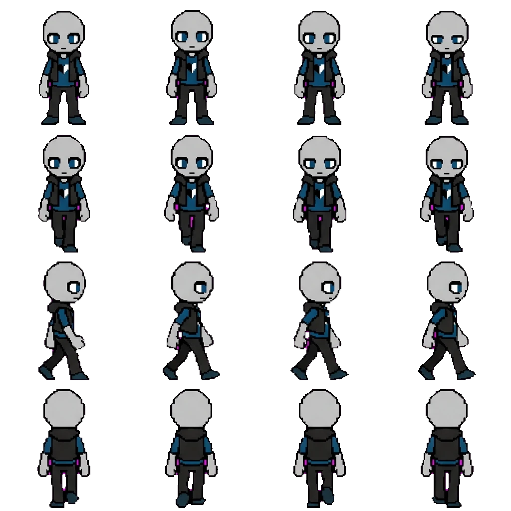 Peter movement sprite