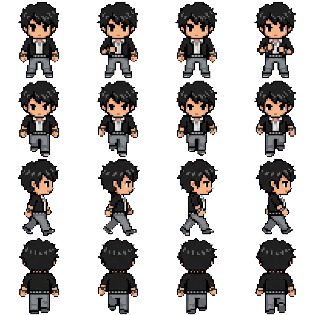 Hazel movement sprite
