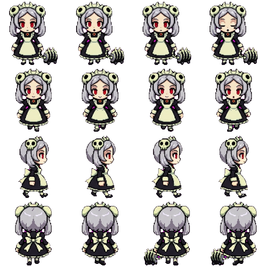 Marie movement sprite