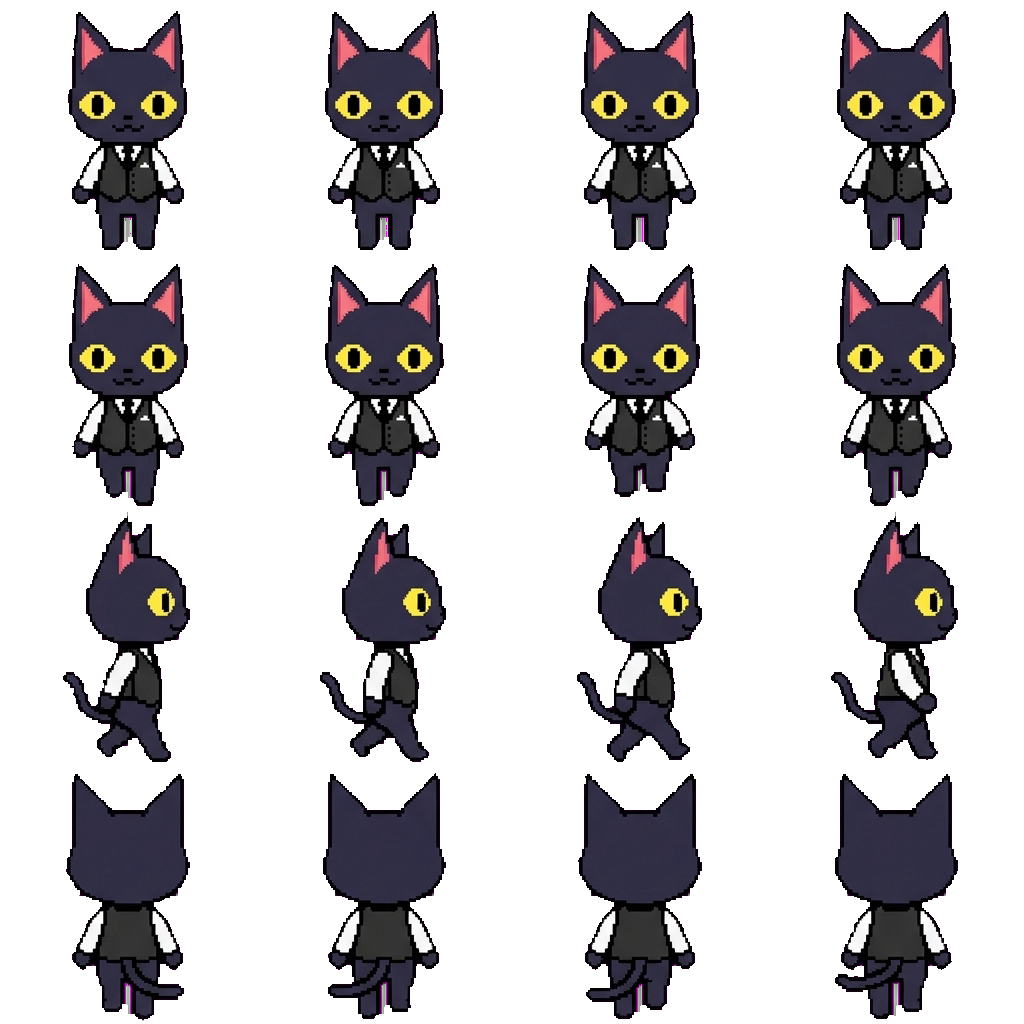 Secret Agent movement sprite