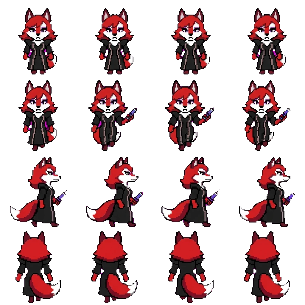Dr. Vulpecula movement sprite