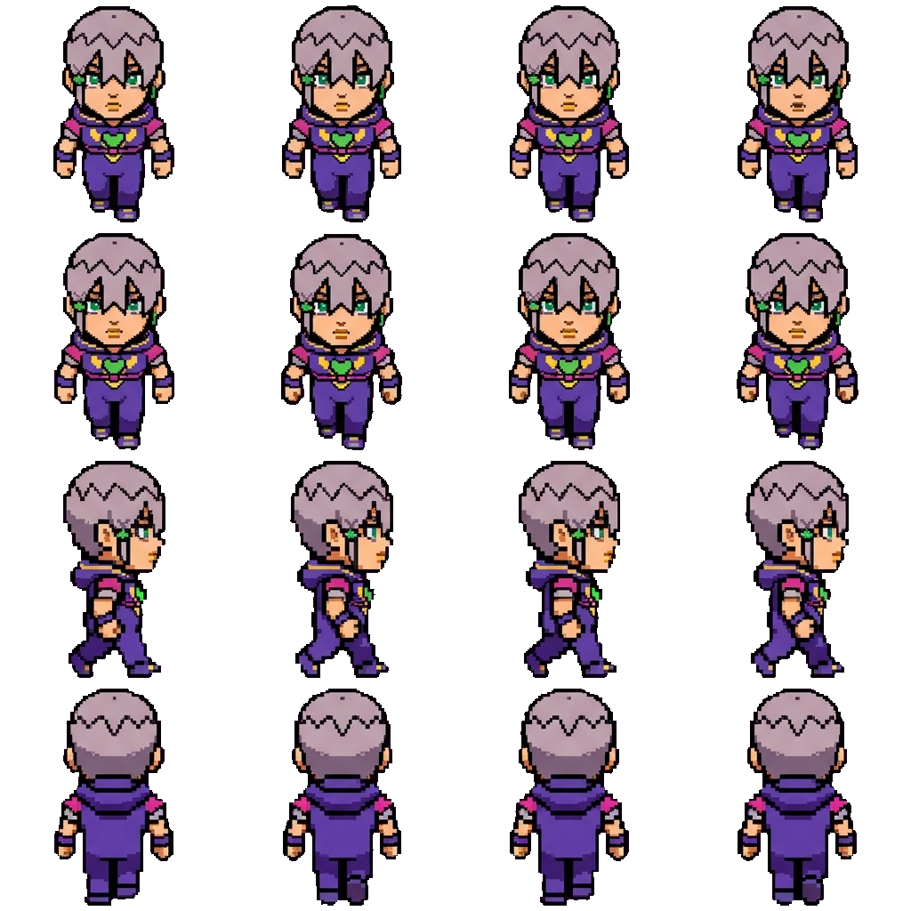 Jodio Joestar movement sprite