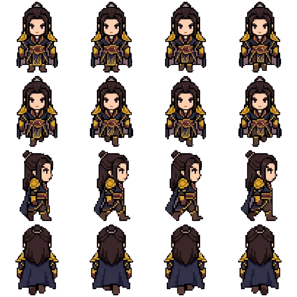 Pei Ming movement sprite