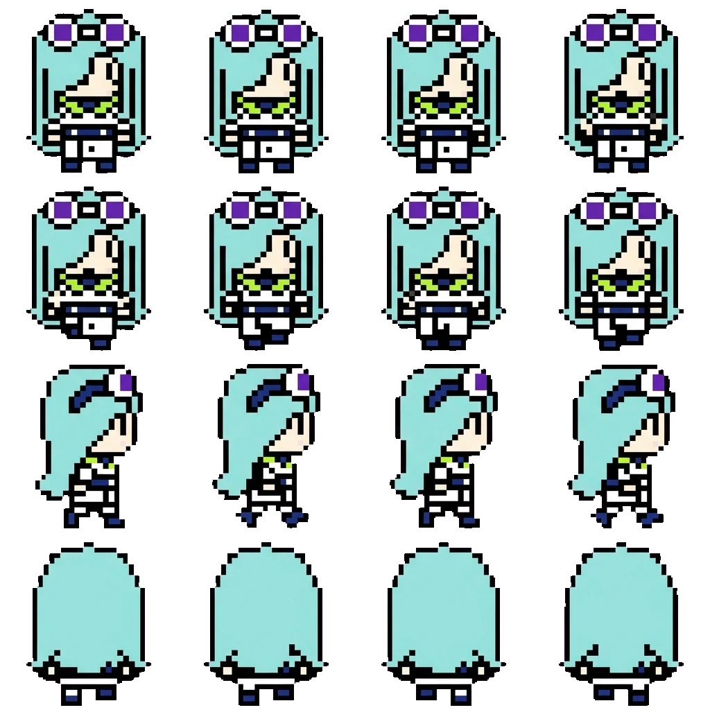 Esther movement sprite