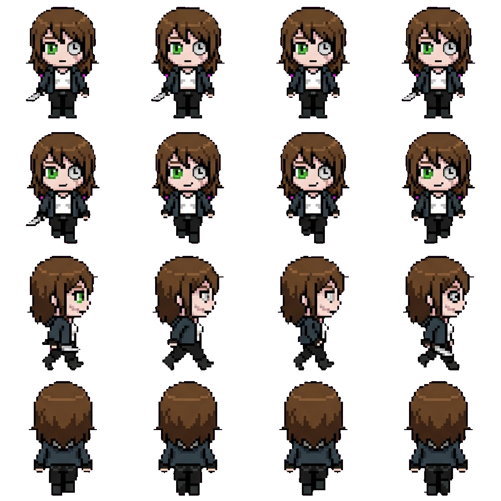 Natalie movement sprite