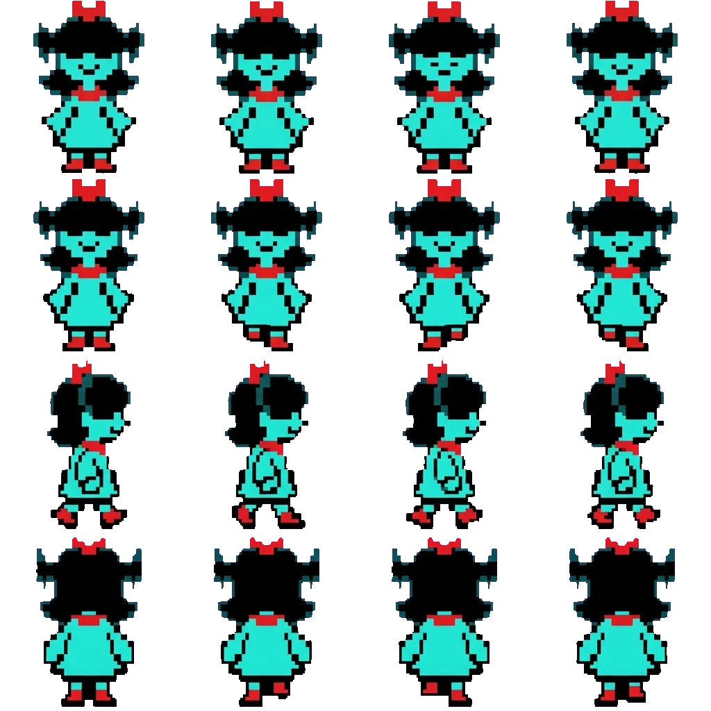 Aqua movement sprite