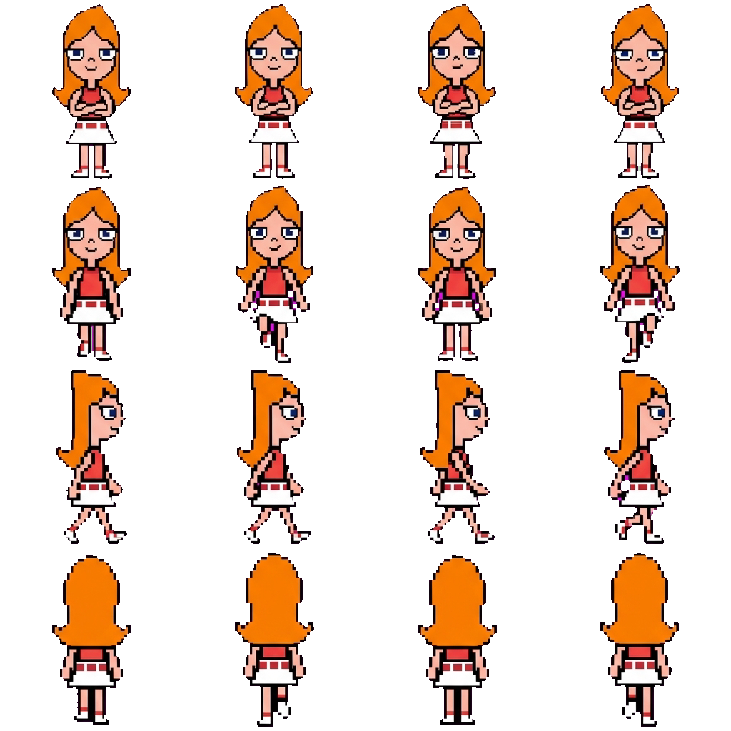 Candace movement sprite