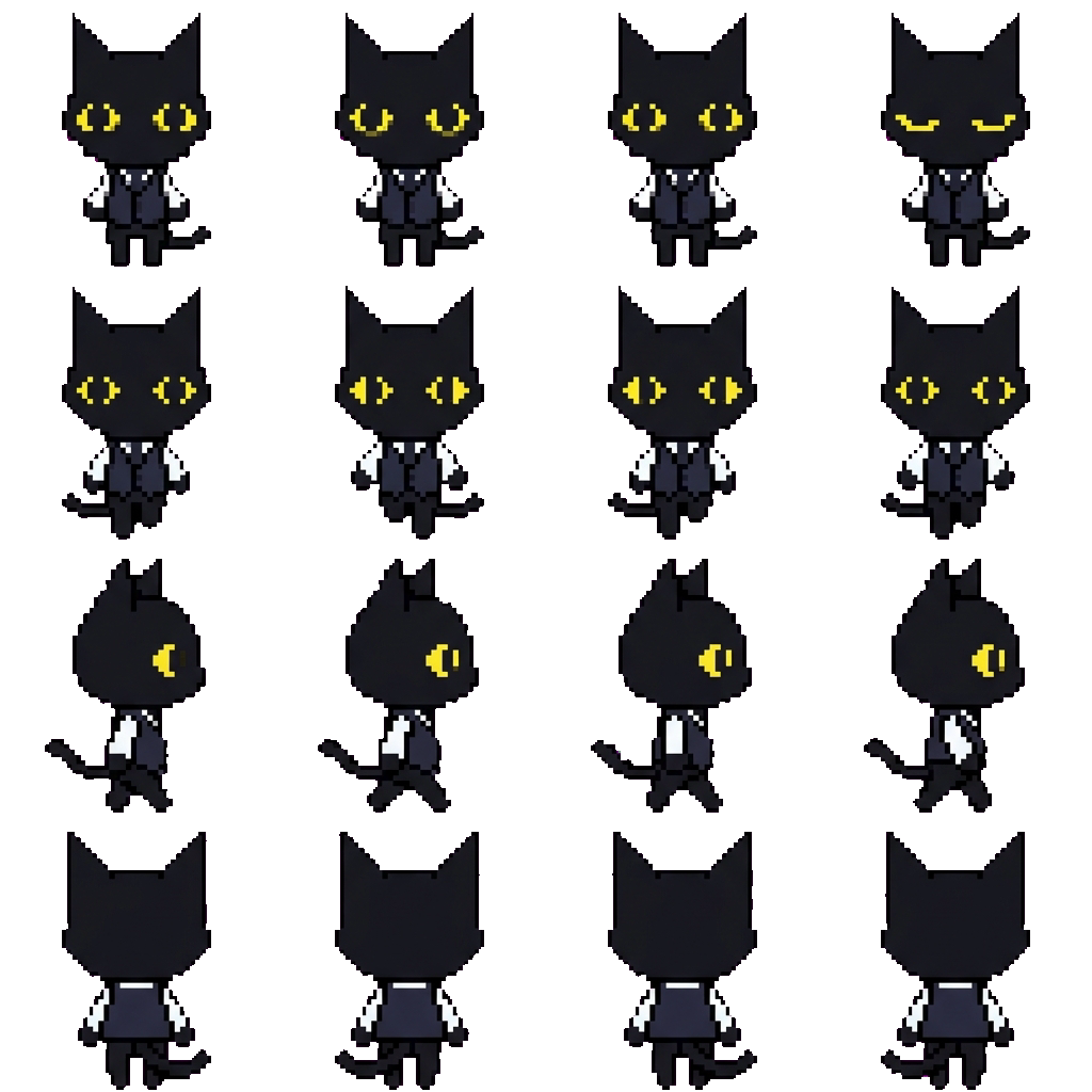 Secratary movement sprite