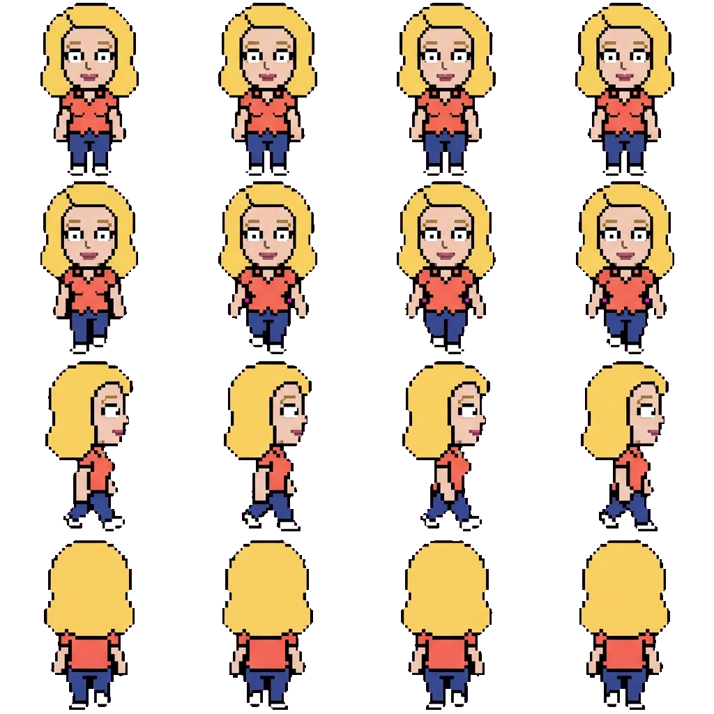 Beth movement sprite