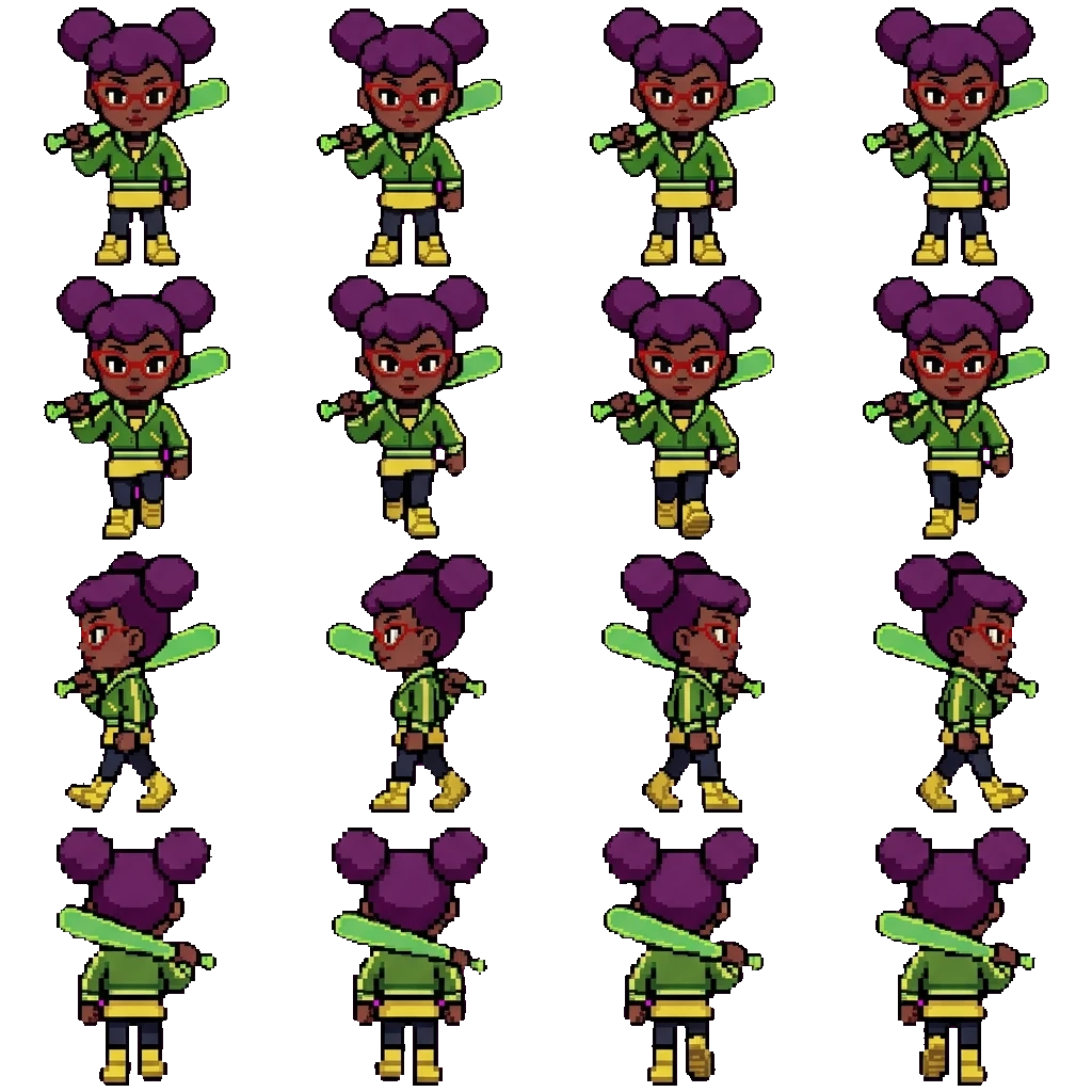 April O'Neil movement sprite