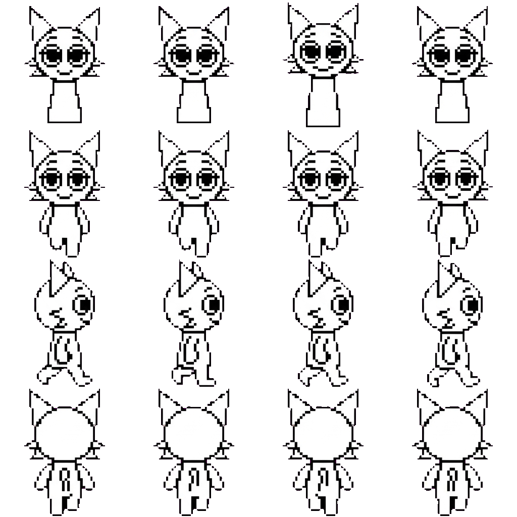 Cora movement sprite