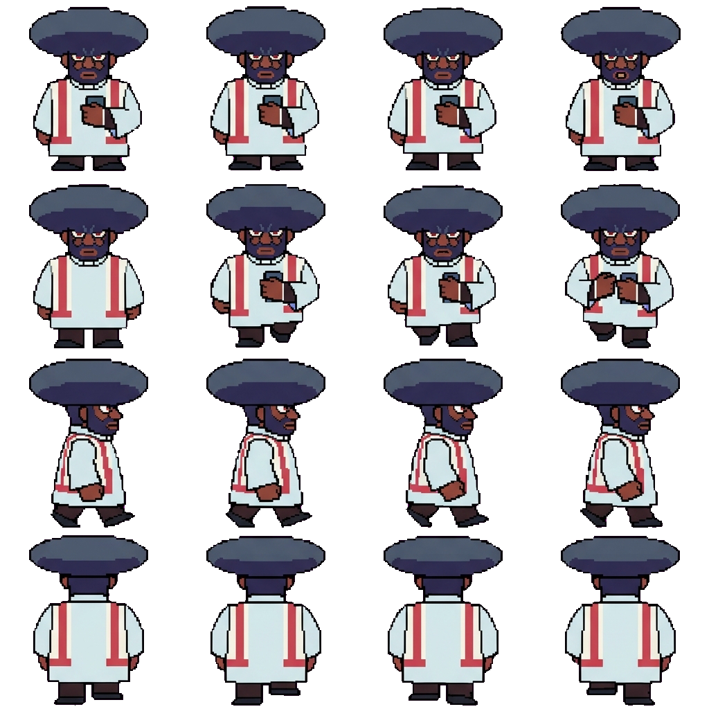 Garterbelt movement sprite