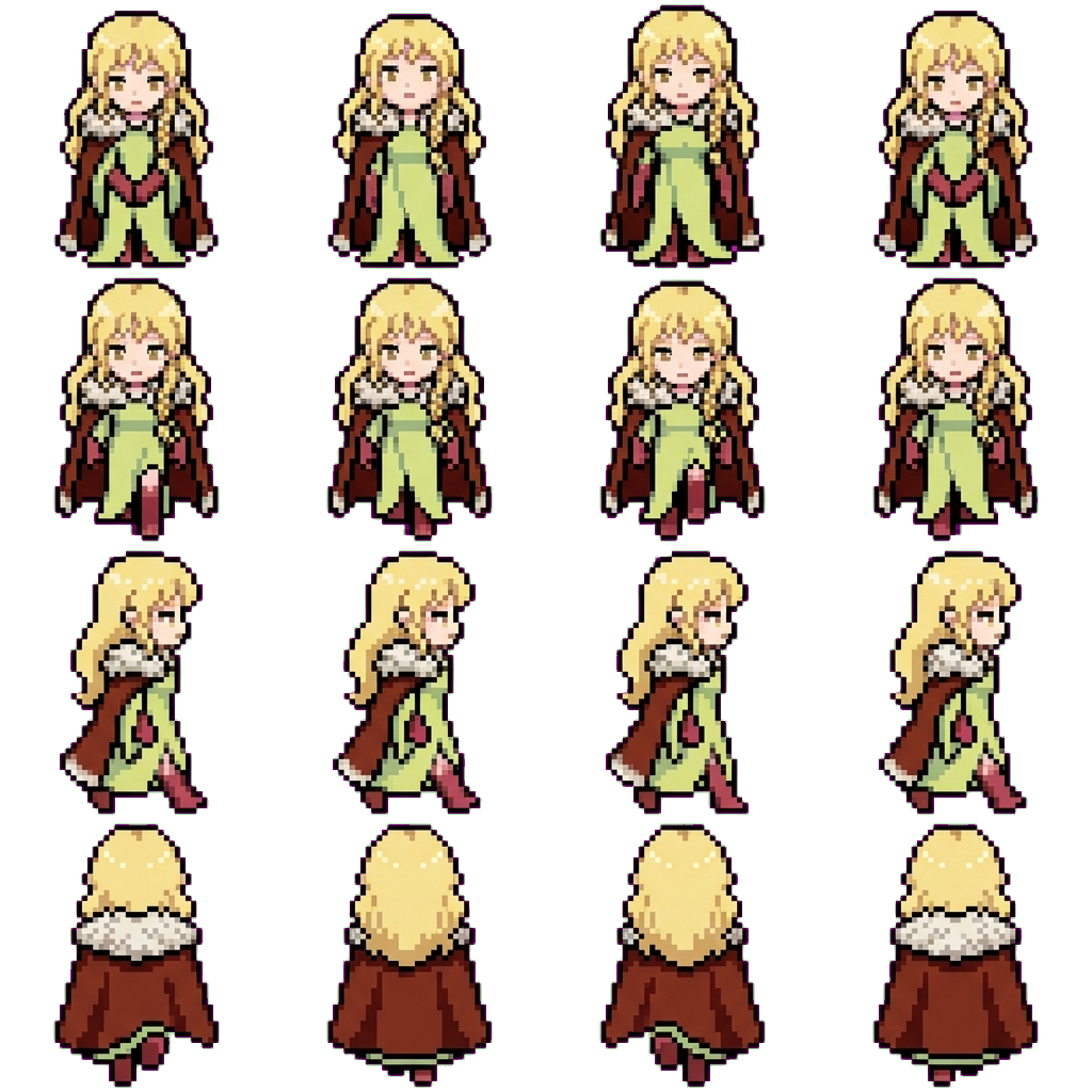 Selma movement sprite