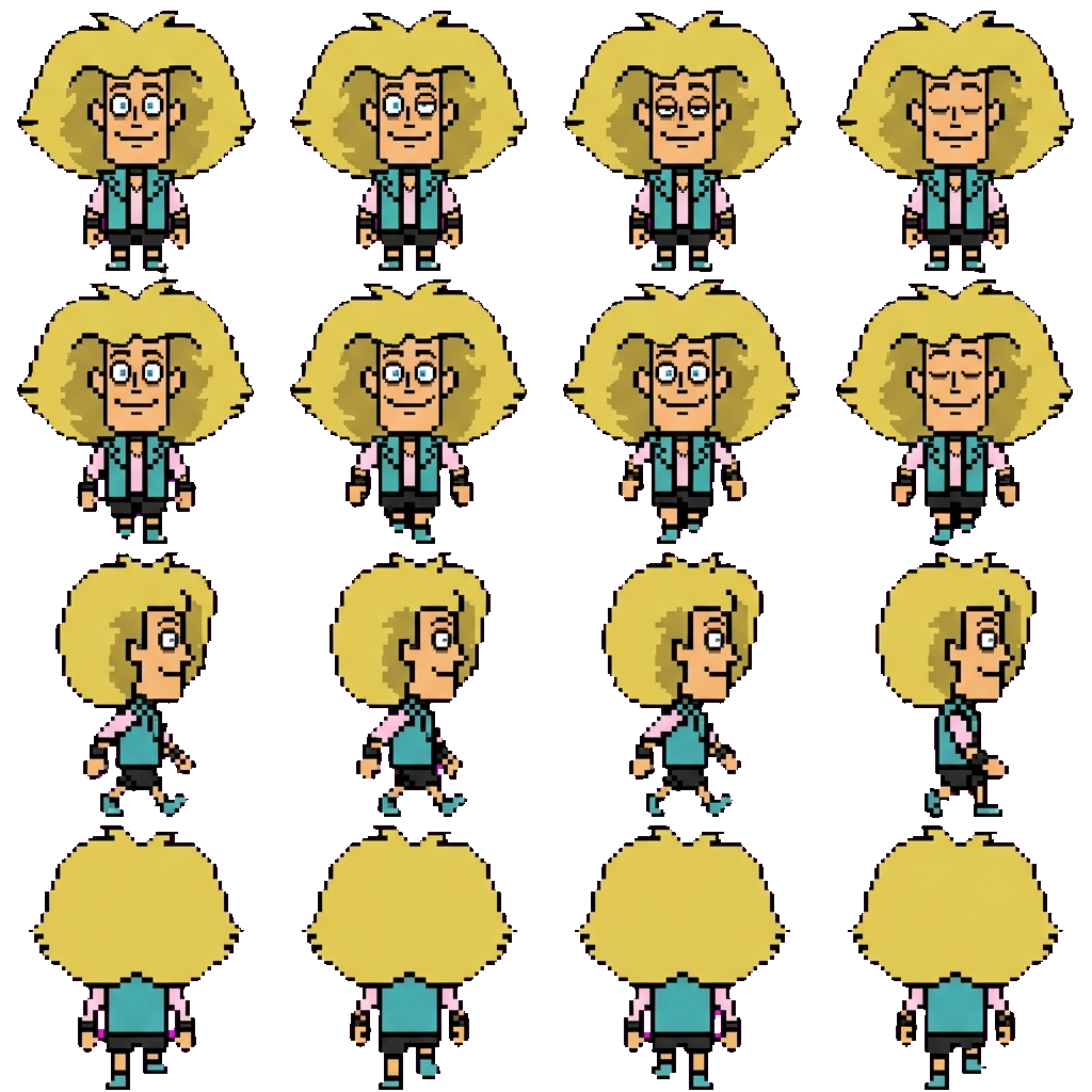 Glam movement sprite