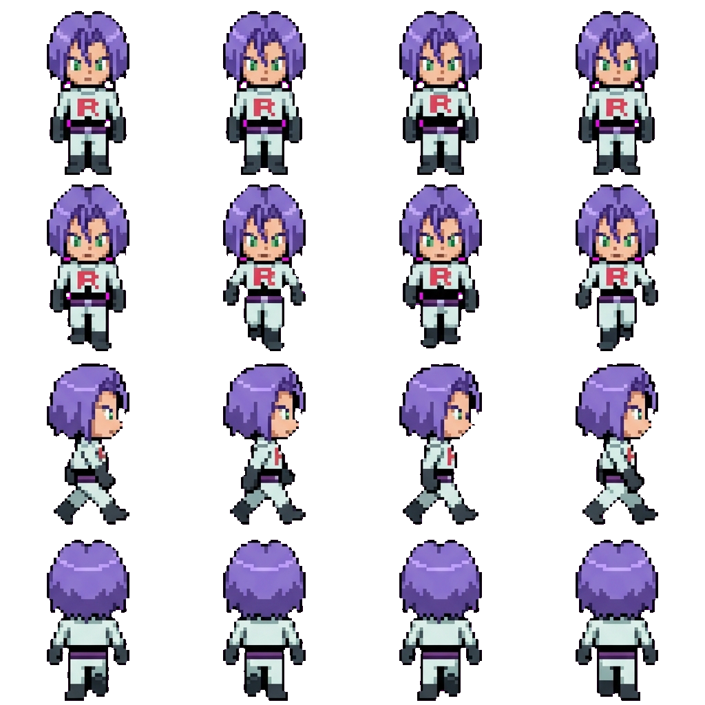 James movement sprite