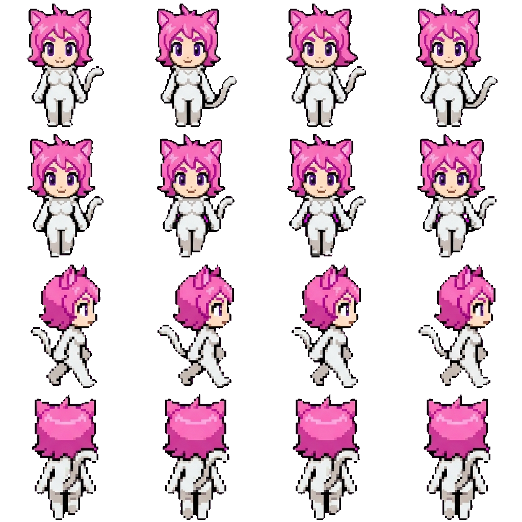 Neko- chan movement sprite