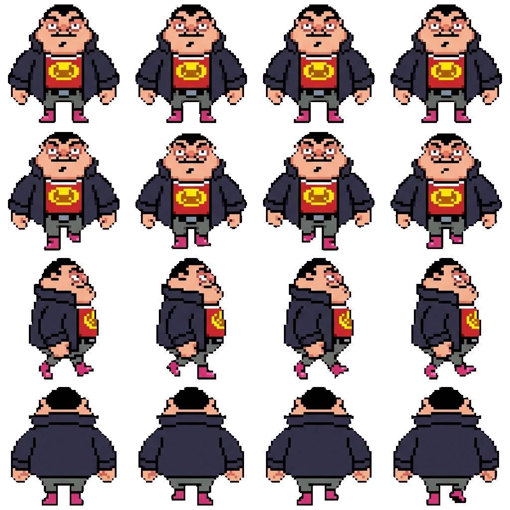 Oz movement sprite