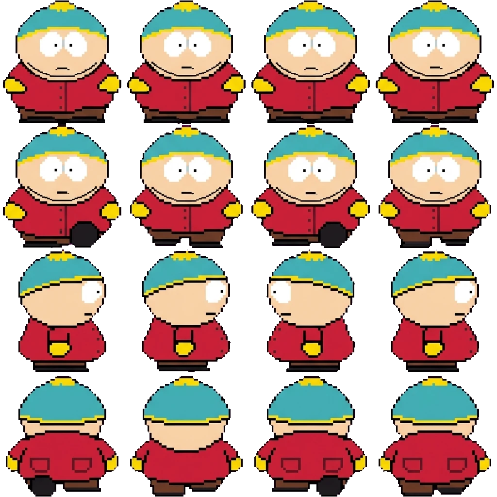 Cartman movement sprite