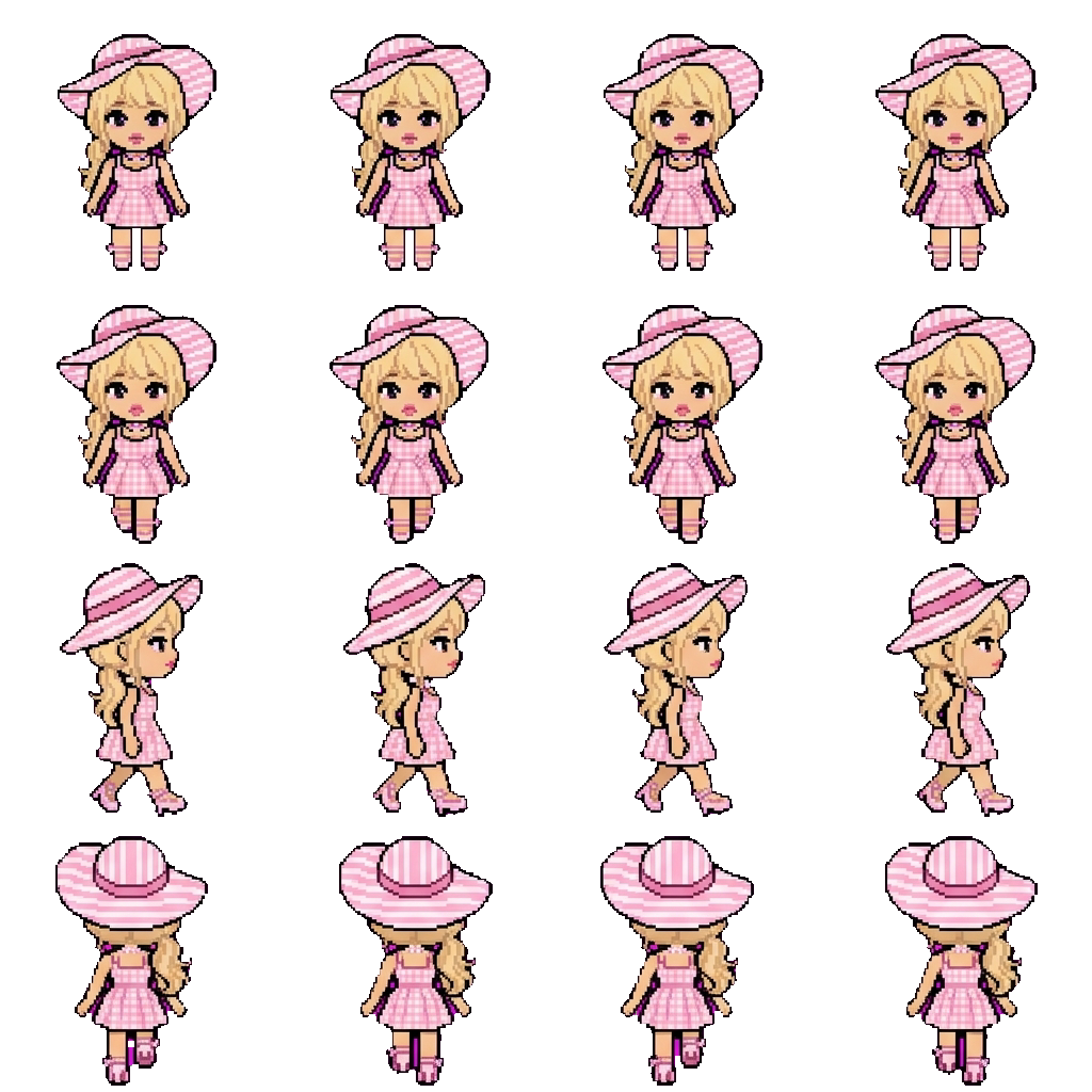 Gigi movement sprite