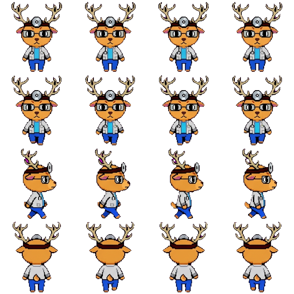Doctor movement sprite