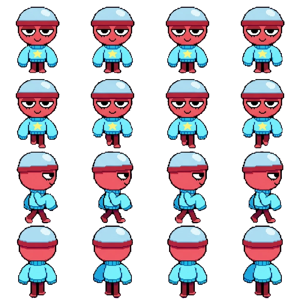 Gigi movement sprite