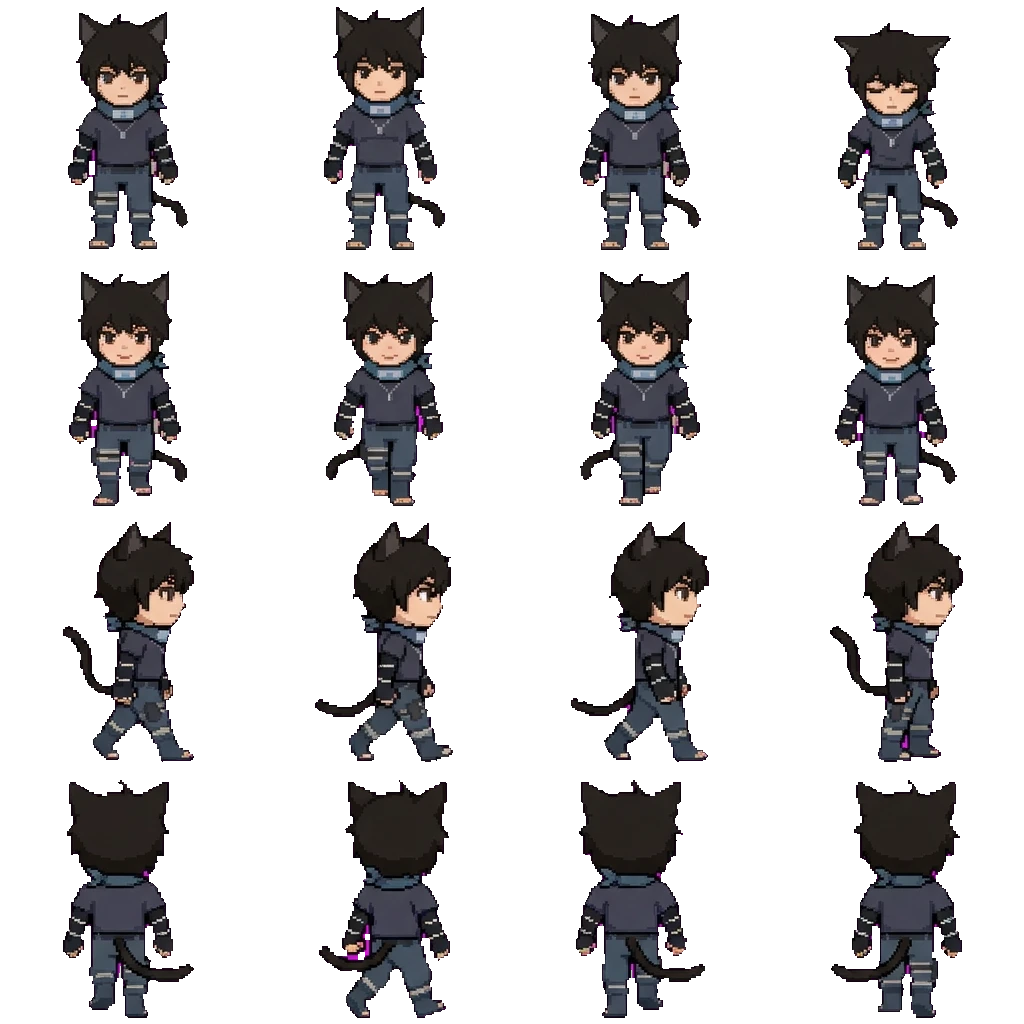 Dai movement sprite
