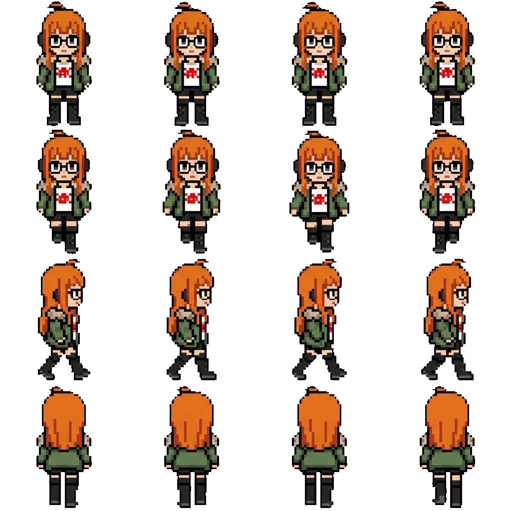 Futaba movement sprite