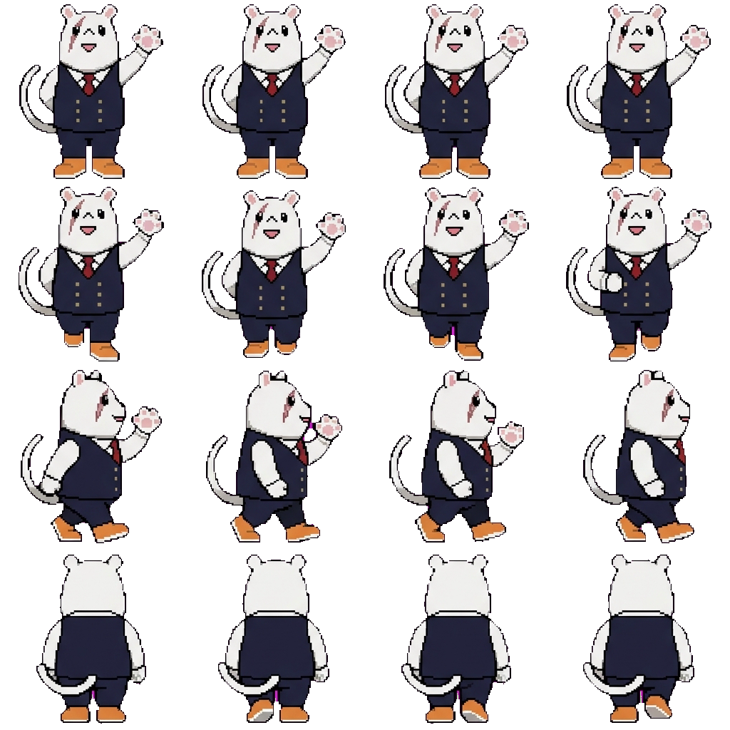 Nezu movement sprite