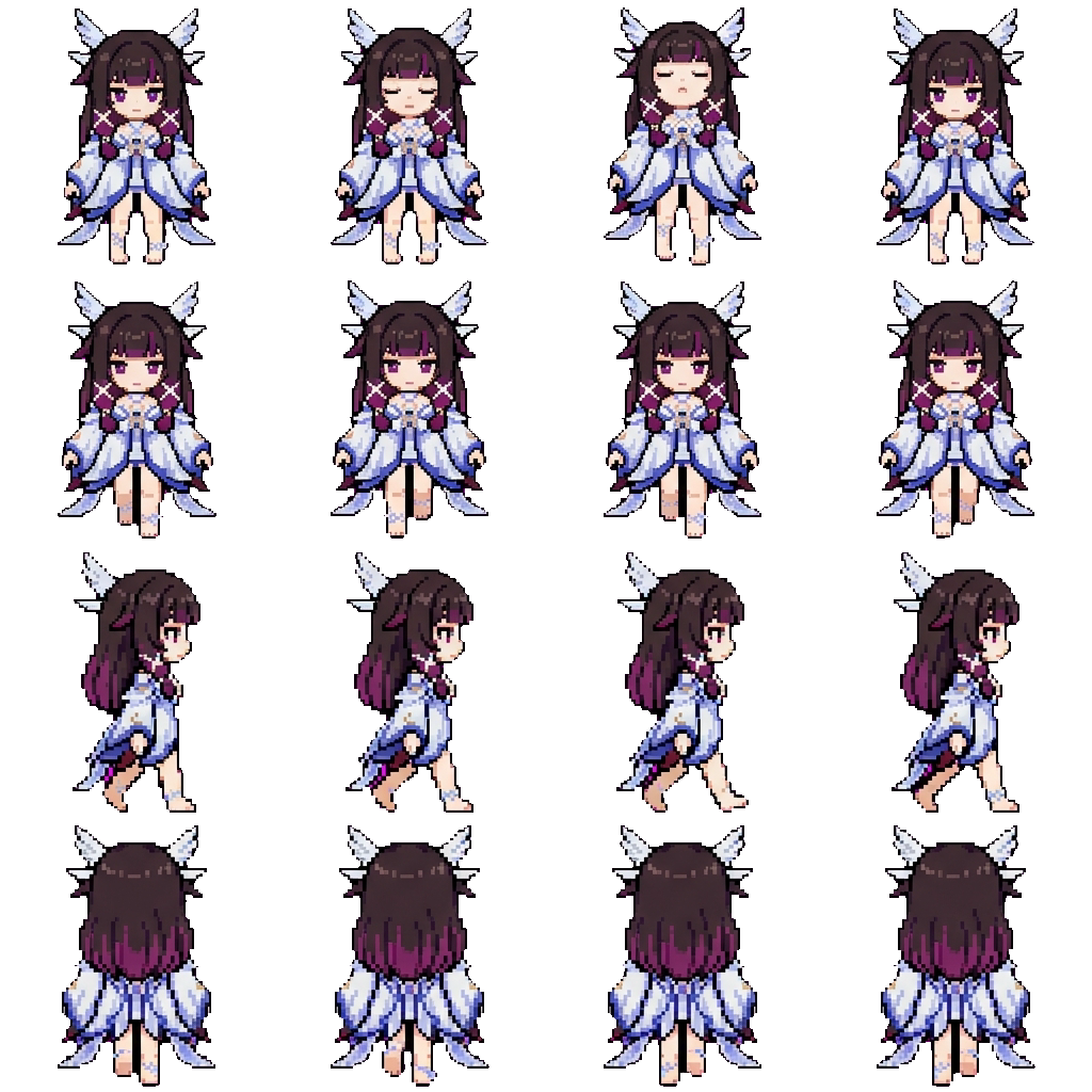 Columbina movement sprite