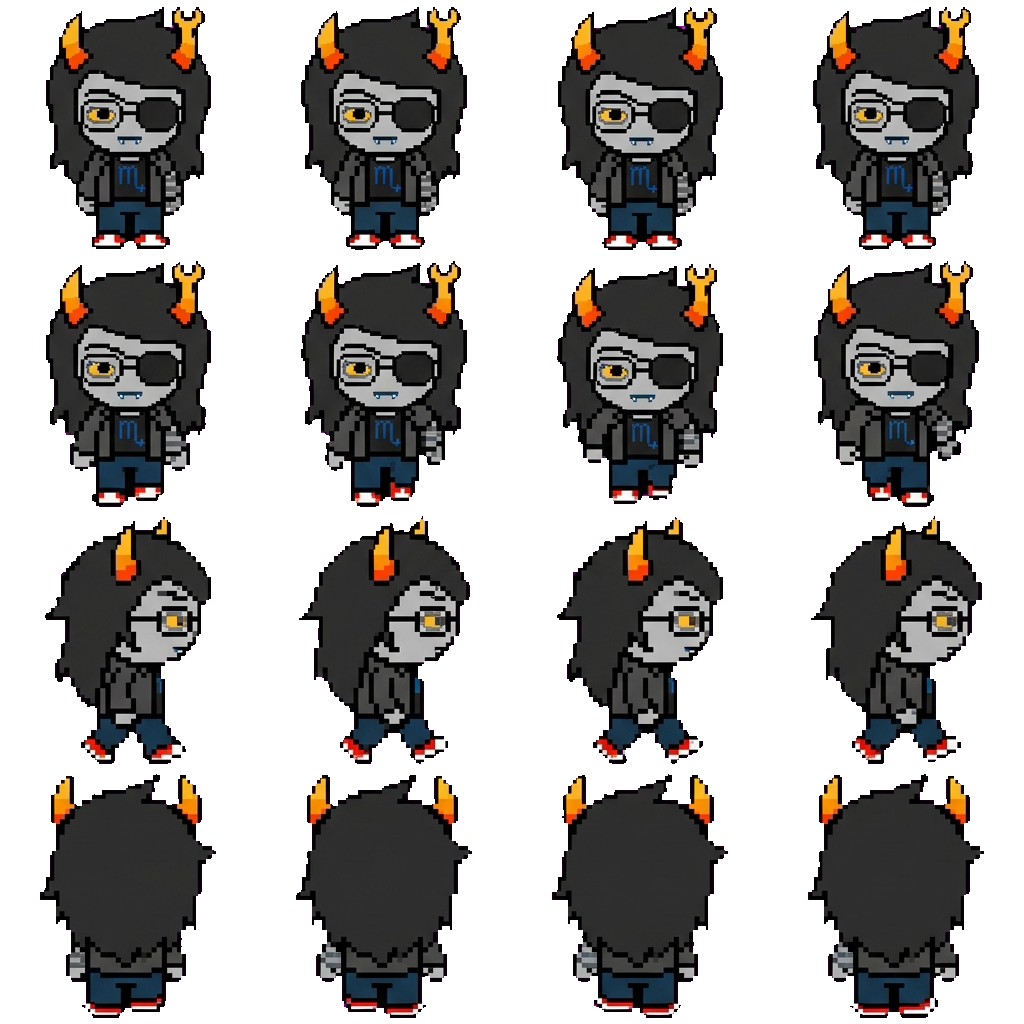 Vriska Serket movement sprite