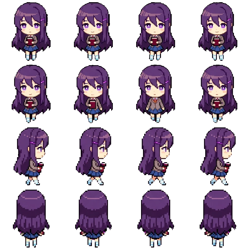 Yuri movement sprite