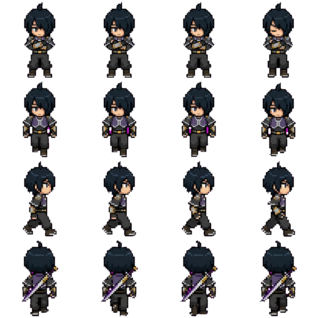 Lin movement sprite