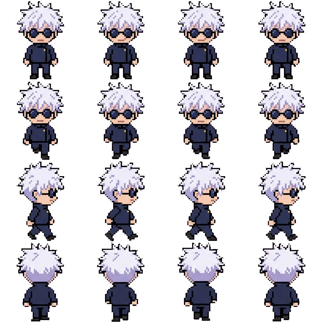 Gojo Satoru movement sprite