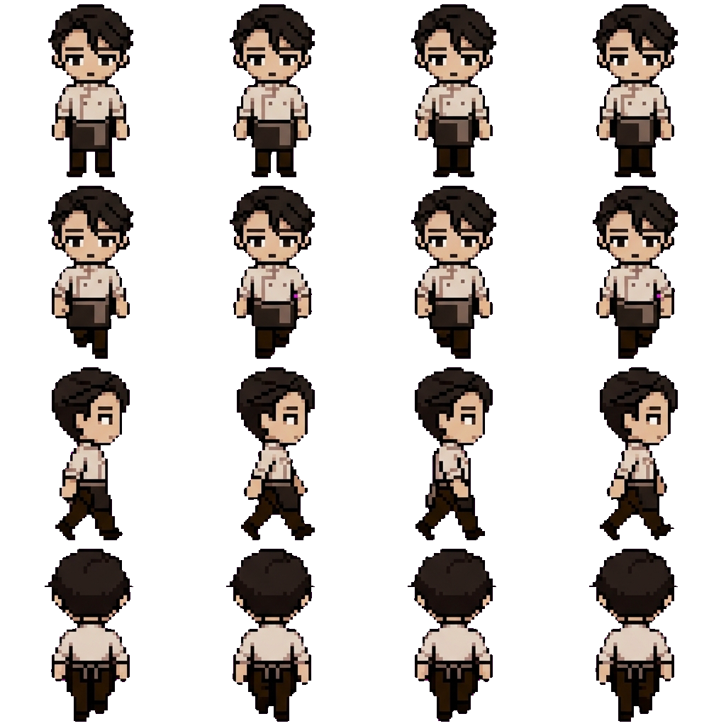 Vincent Charbonneau movement sprite