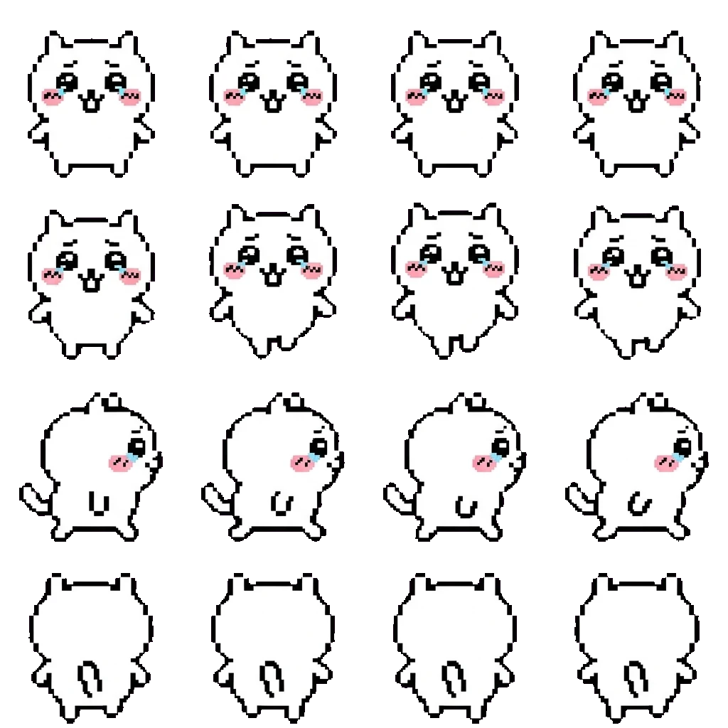 Chiikawa movement sprite