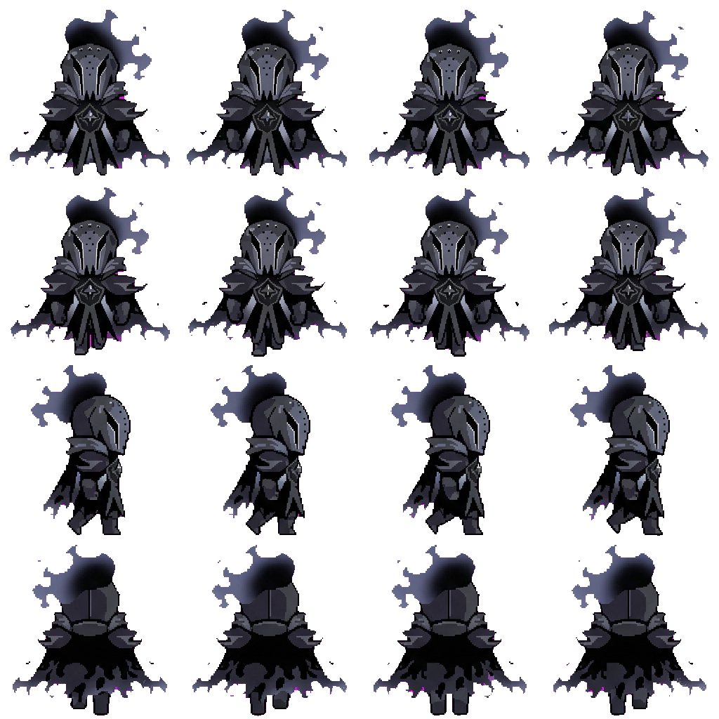 Silent salt cookie movement sprite