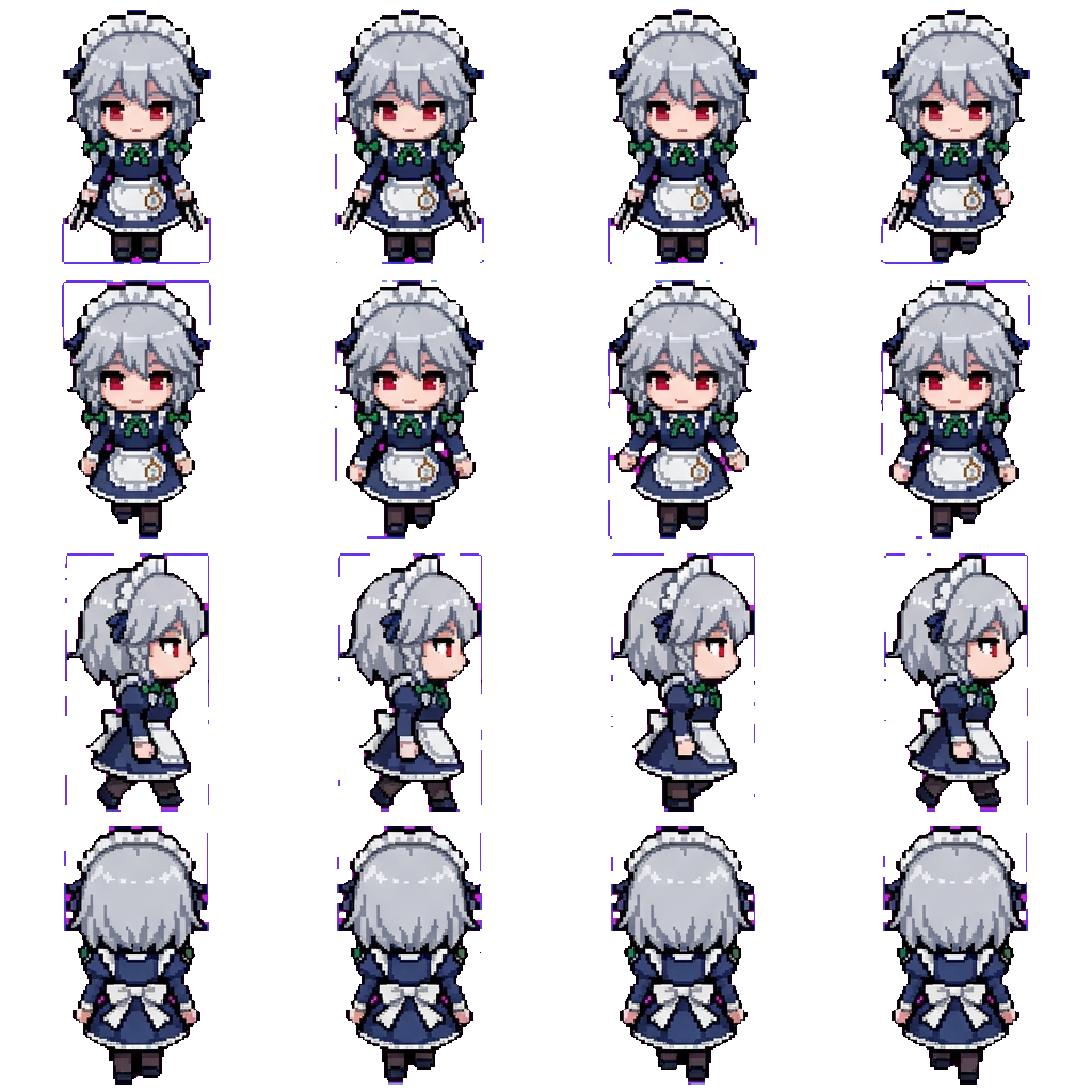 Emelia movement sprite