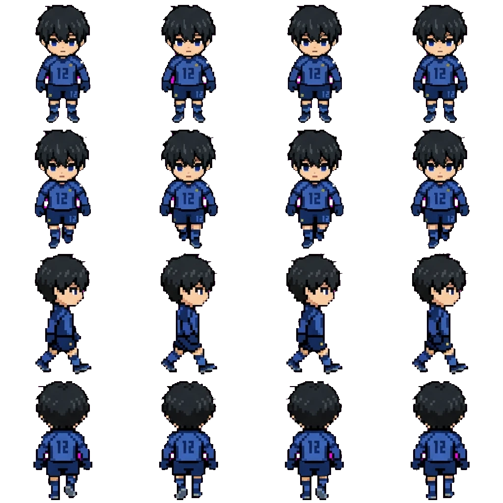 Sam movement sprite